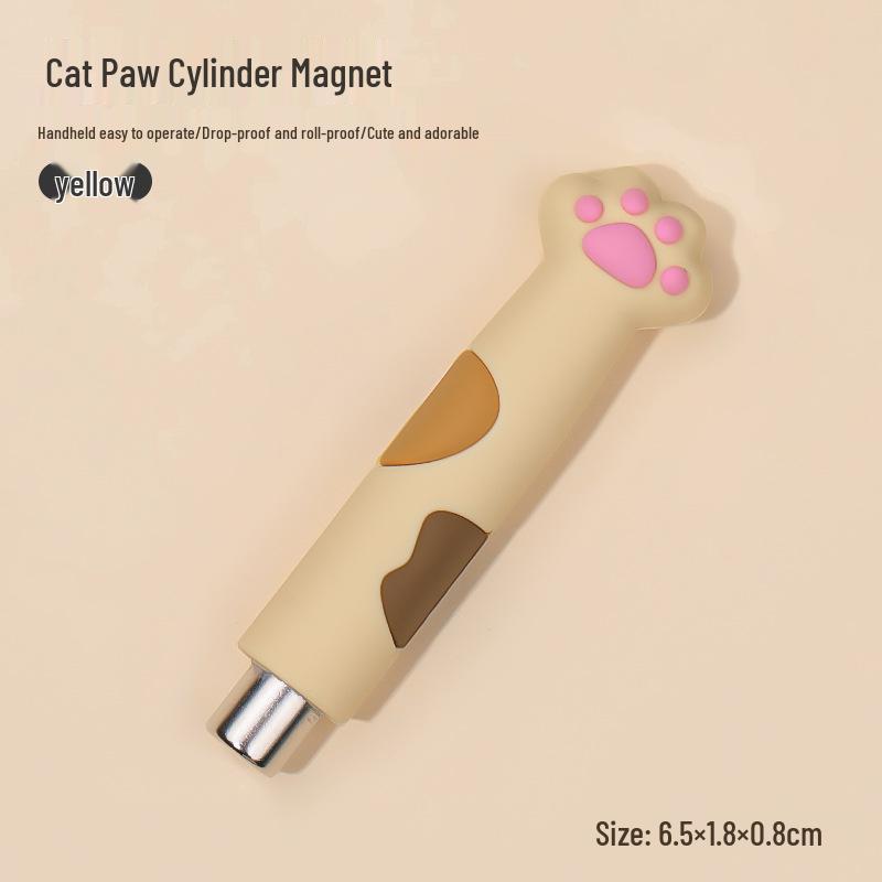 

Нейл-арт магніт Котяча лапка : Циліндр, стійкий до падінь, для нанесення гелю «Котяче око»