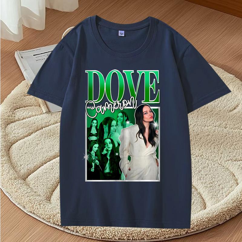 Dove Cameron Y2K Tee Boyfriend T Shirt Unisex Women Oversized 100 Cotton Graphic Short Sleeve Summer Print Unisex Plus Size Tops