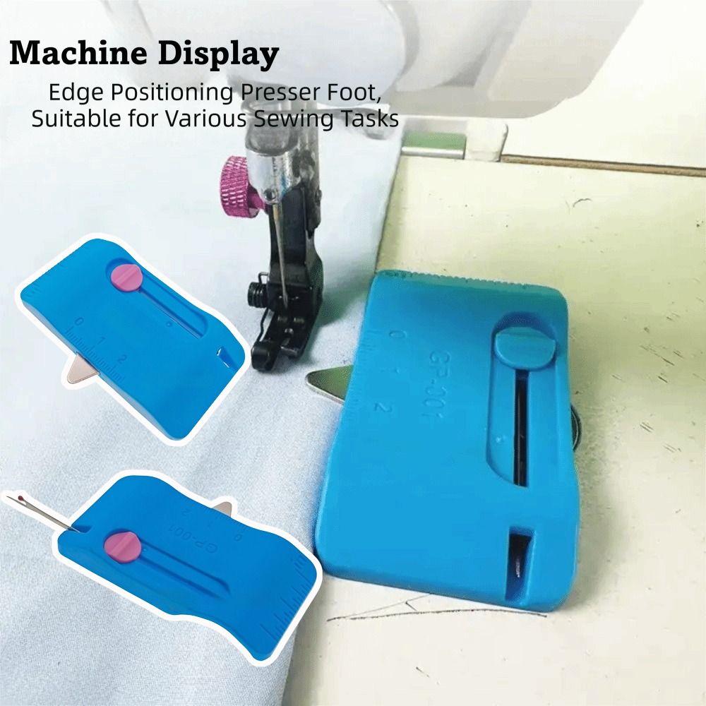 Adjustable Magnetic Seam Guide with Measurement Sewing Guide Ruler for Beginners