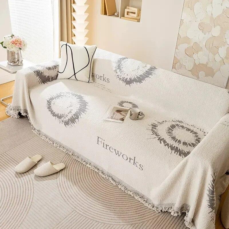 

Universal Sofa Cover Full Cover Dust Proof Couch Towel Blanket Protector for Living Room Furniture 180x130cm