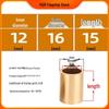 Self-Lubricating Oil-Impregnated Copper Bearing Bushing, Inner Guide 3-5, 6-8, 10-14, 15-32