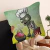 Game Plants Vs Z-Zombies 45*45Cm Cushion Cover Pillow Cover Decor Pillowcase Home Pillowcase For Couch Pillow