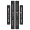 Auto Interior Door Threshold Sill Trim Stickers Waterproof Strip Scuff Scratch For Cadillac CTS STS DTS SRX XLR ATX Escalade Seville Tiburon