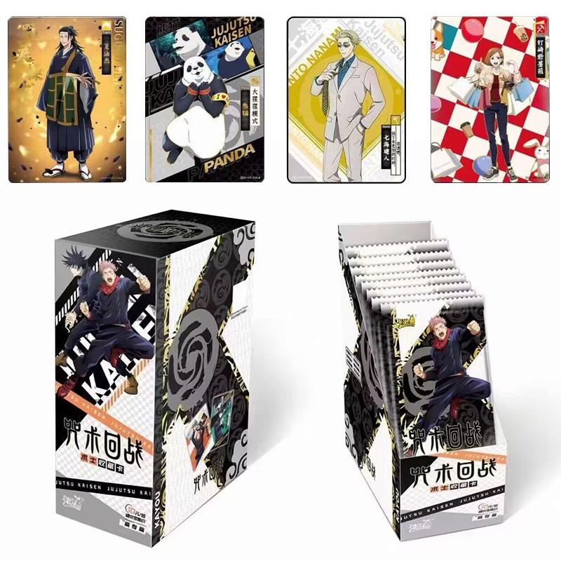 Box Hot Sell Card Genuine Jujutsu Kaisen Anime Character Fashionable Collection Toy Itadori Yuji Satoru Gojo Gift