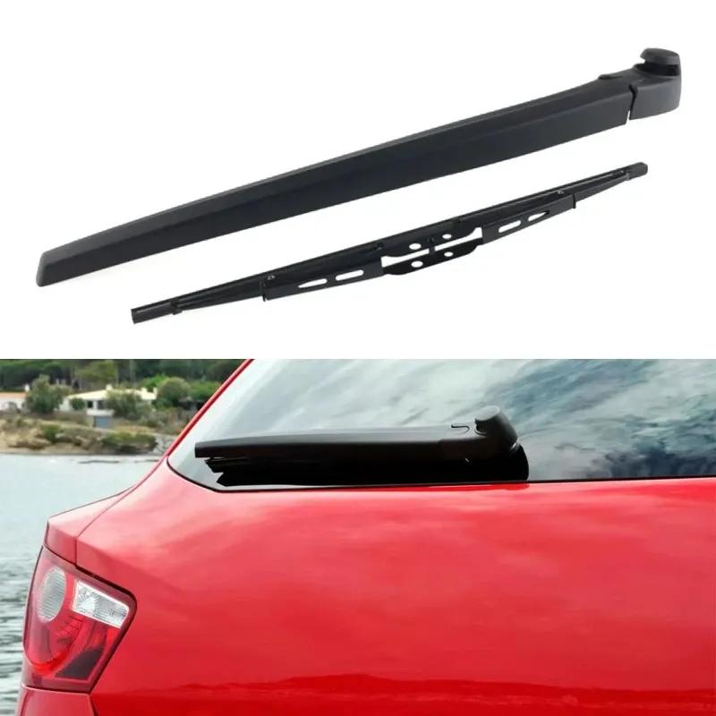1Set Car Rear Rocker Arm And Wiper Blade For Seat Ibiza 6L 6J 2006-2012 Rear Windscreen Rocker Window Brush Car Accessories