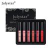 Velvet Water Mist Six Lip Glaze Set Matte Non-fading Non-stick Cup Liquid Lipstick