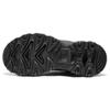 Skechers Outdoor Men Fabric Shock Absorbing Breathable Lightweight Low Top Hiking Running Shoes Black 237608-BKCC