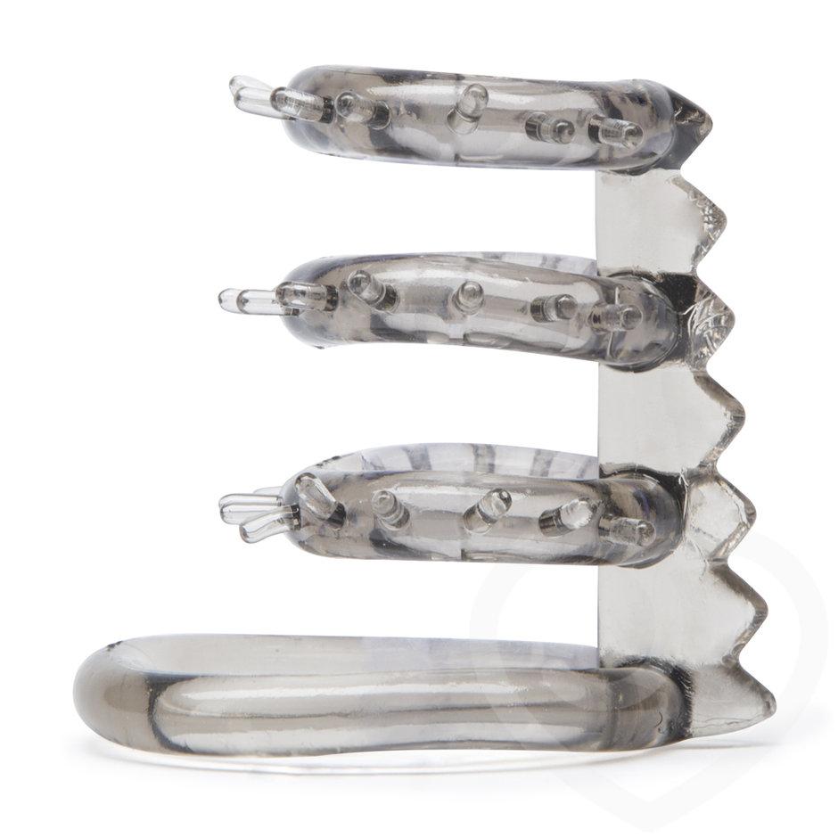 Master Triple Ticklers Cock Ring Sex Products Passion Silicone for Men Solar Erotic Extender Delay Penis Rings Sex
