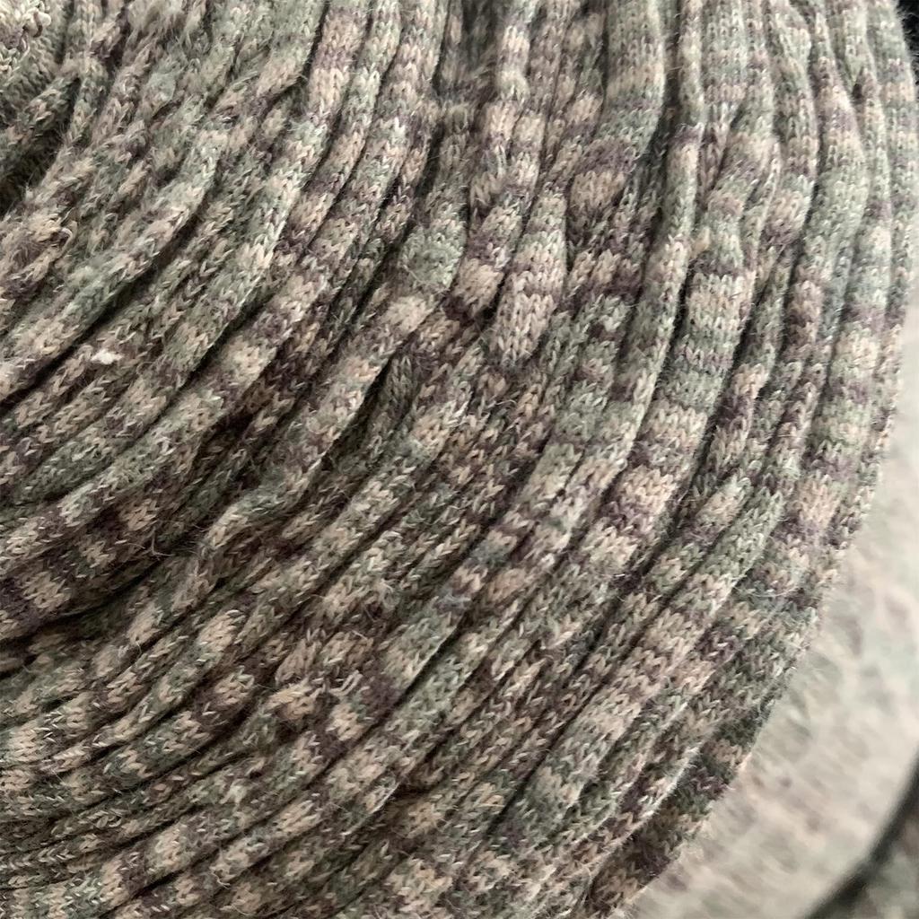 Knitted Jersey Cut Handmade Organic Hemp Blend Fabric, Multicolored, Cloth, Supplies, DIY, (200cm)