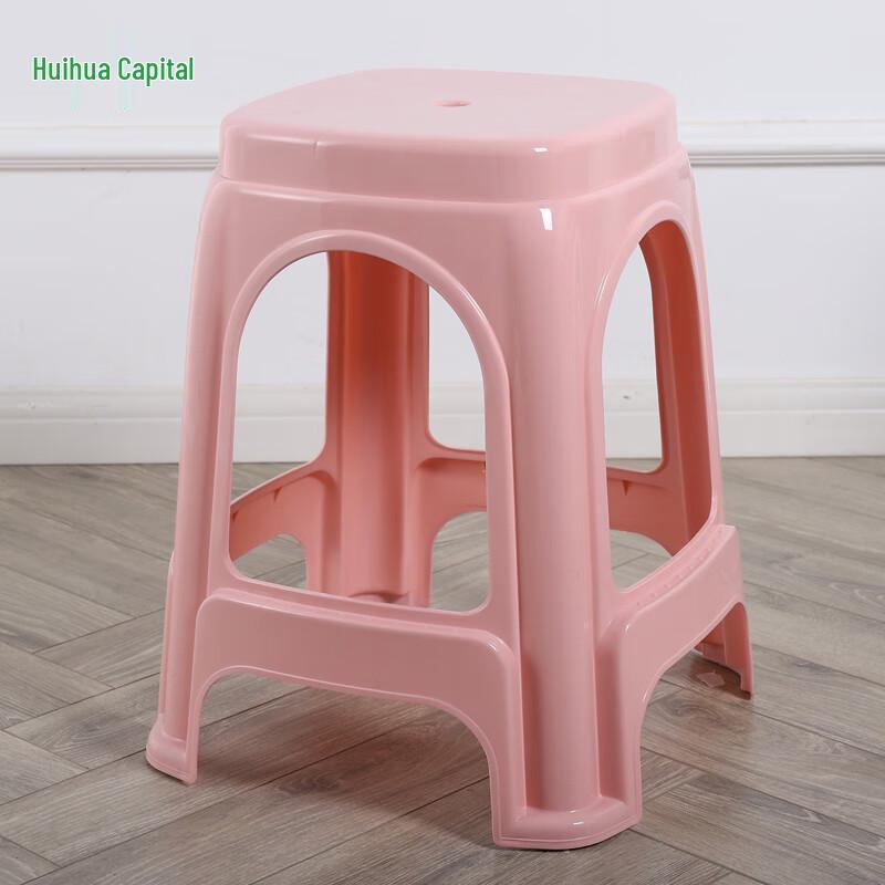 HUIHUADU Durable Non-Slip Plastic Stool