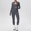 Women's Quick-Dry High-Waisted Sportswear 3-Piece Set: Breathable Yoga, Pilates, Running Fitness Outfit