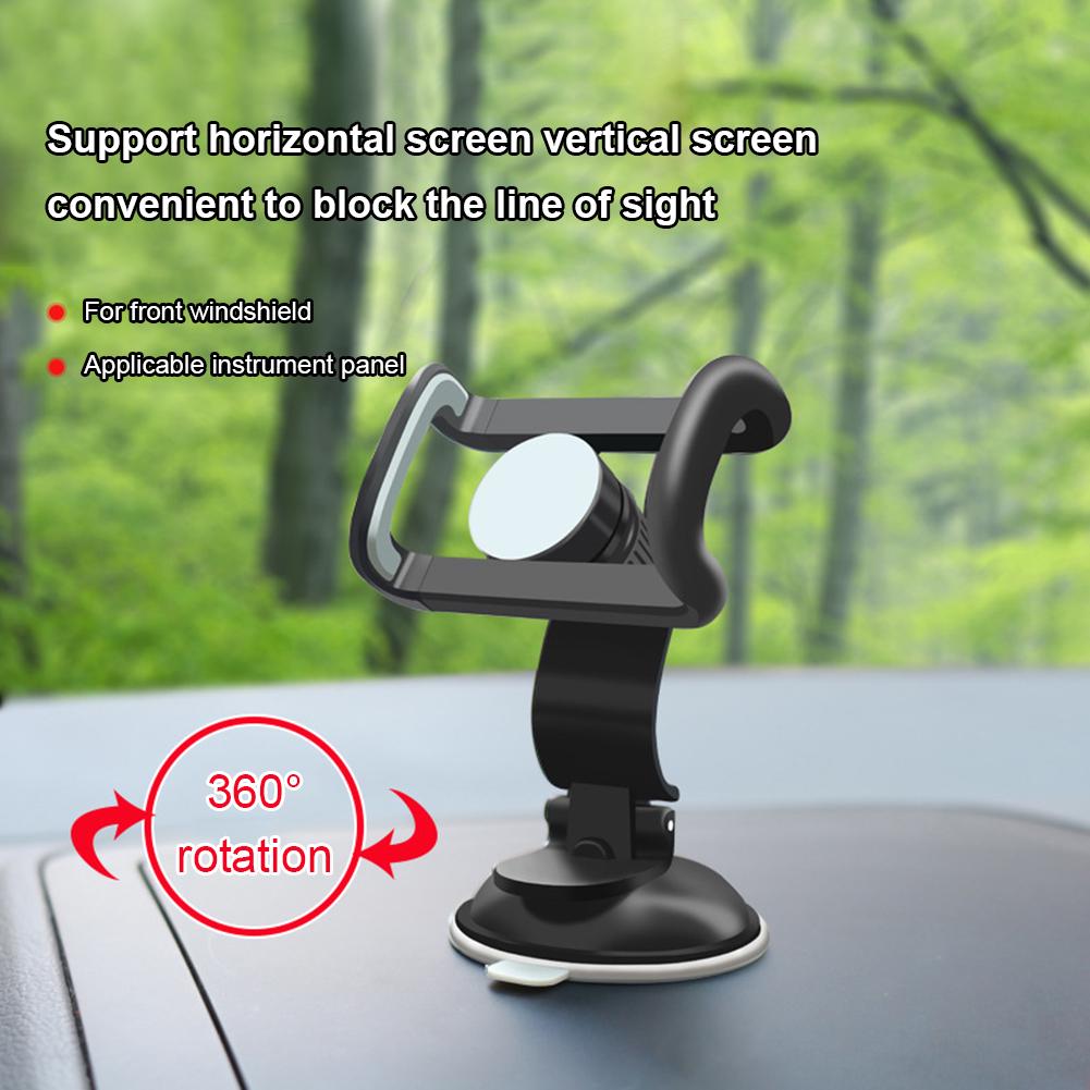 Car Suction Cup Mobile Phone Holder Car Universal Magnet Bracket Multifunctional Navigation Magnetic Suction Cup Bracket