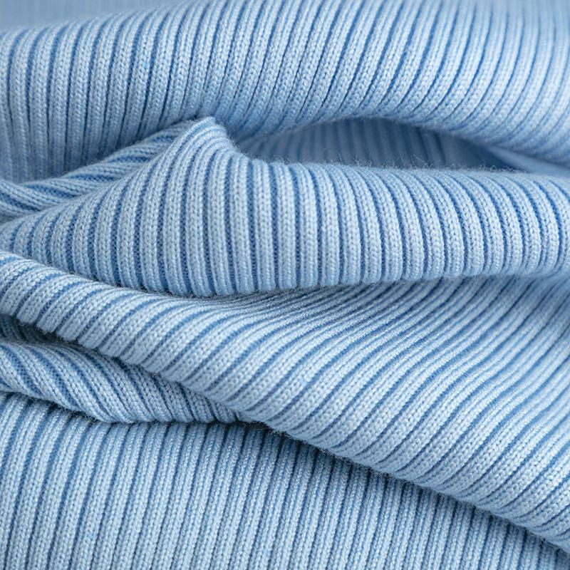 GMXIA Knitted Suit for Women's Autumn and Winter, A Two-piece Set of Solid-color High-neck Sweater and Half-length Body-hugging Skirt