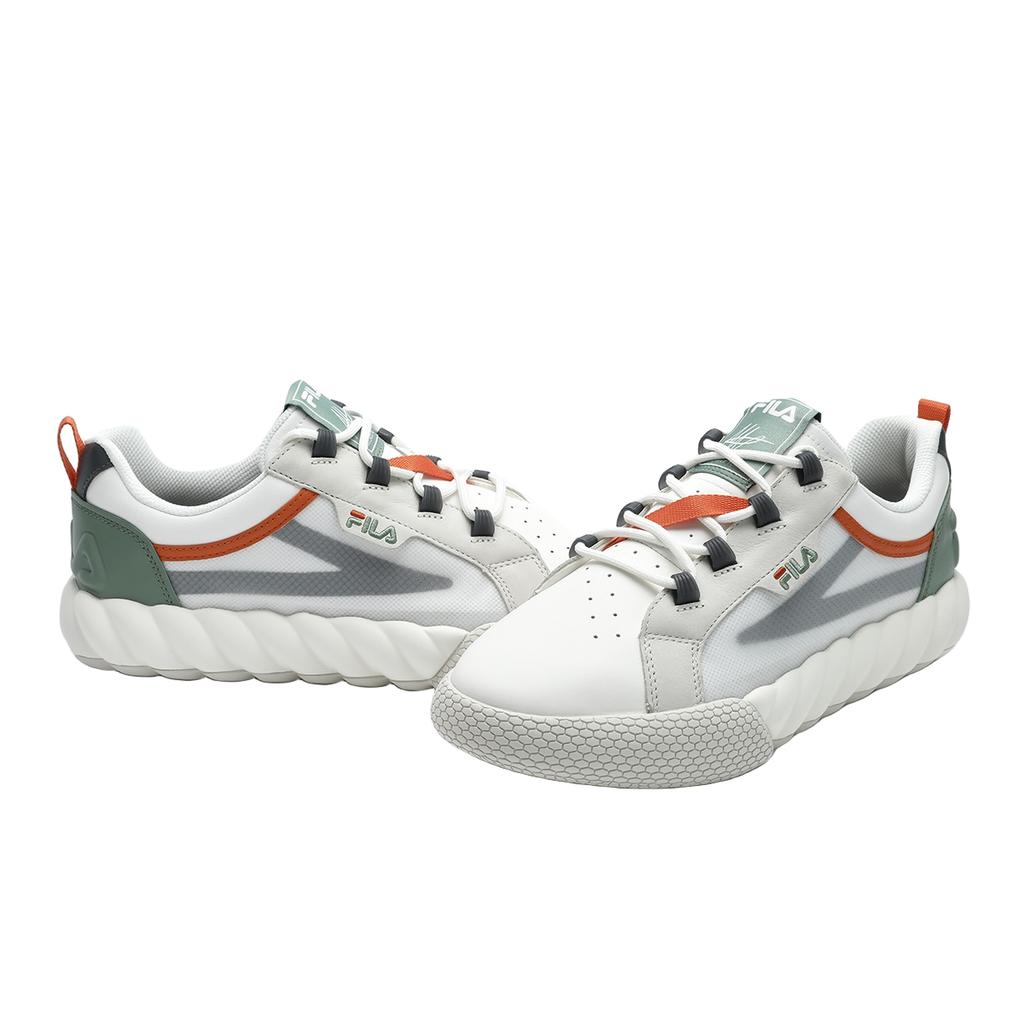 Fila Campo Icona Low-Top Sneakers Men Sneakers White Green F12M423208FCH