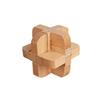 Beech Wood Kongming Luban Lock Brain Teaser - High Difficulty Educational Puzzle Toy