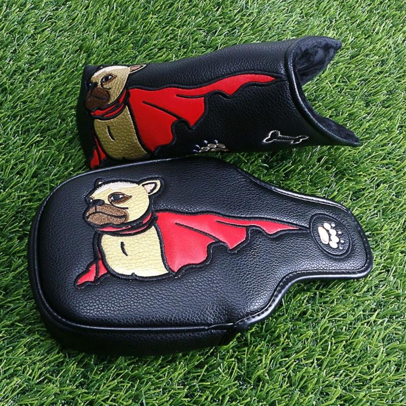 Golf Club Head Cover Putter Headcover Mallet Putter Cover Magnetic Headcovers for Taylormade-Spider Bettinardi-Putters
