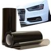 Headlight Film Car Wrapping Film Black 30x150cm Simple Installation For Car Motorbike Headlight Fog Light Tail Light UV Protection Sticker