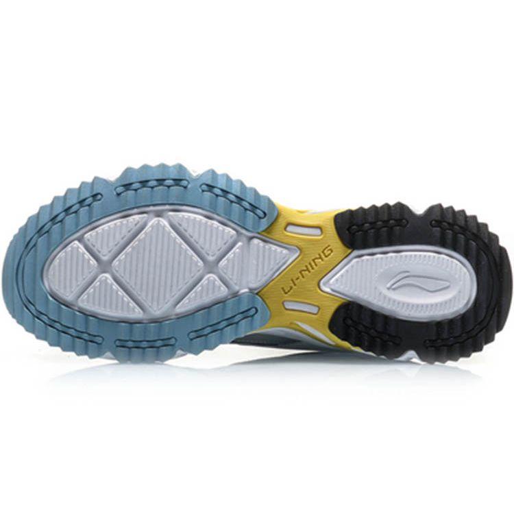 Li-Ning Non-Slip Wear-Resistant Low-Top Running Shoes Men Sneakers Deep-Water-Duck-Blue ARLQ001-3