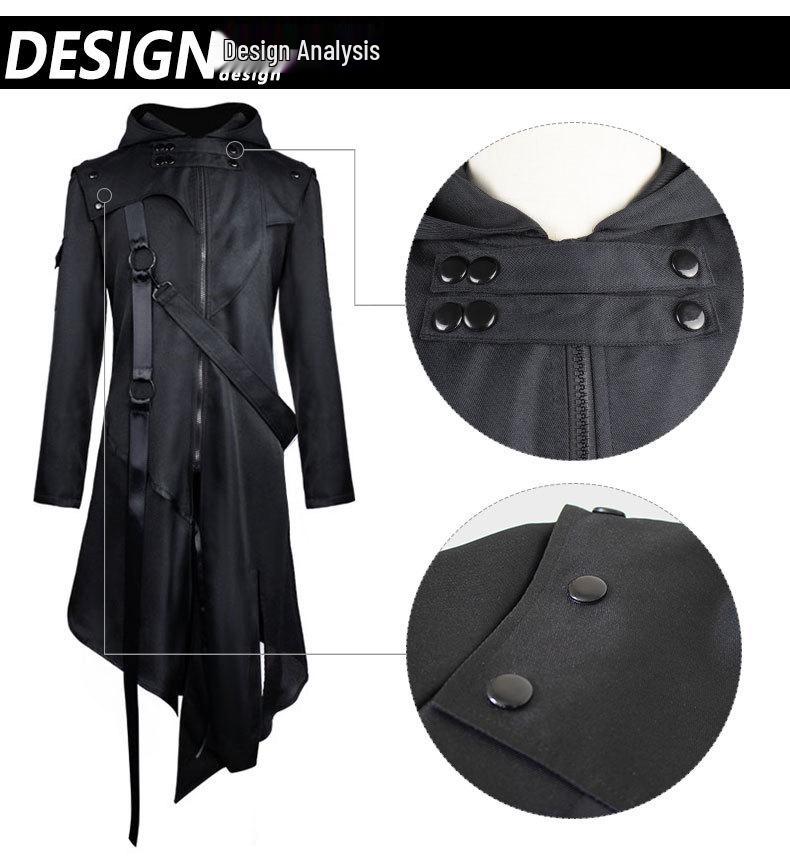 Gothic Halloween Autumn/Winter Men's COS Costume Coat