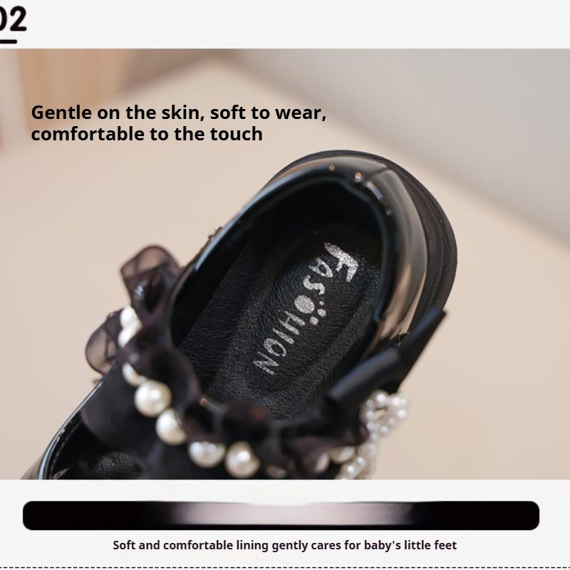 Summer New Fashion Girls Comfortable Soft Sole Leather Shoes
