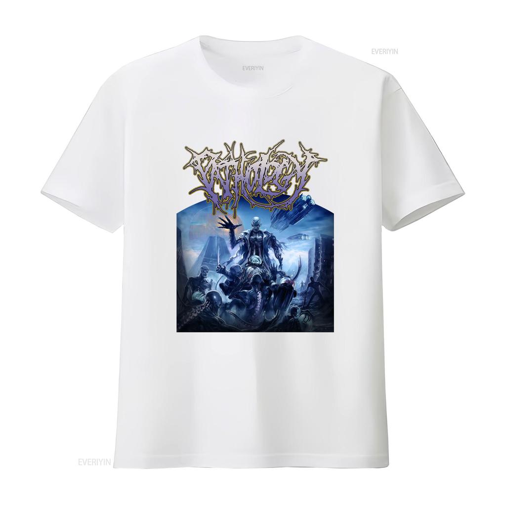 Pathology T Shirt Lords Of Rephaim Medium Sevared Records Gothic Horror vintage Washed Versatile fashion Comfortable Stylish