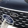 NNCH6 12.5cm 3D Car Front Hood Emblem Bonnet Badge Trunk Sticker Accessories For FOCUS Mondeo Fiesta Kuga MK2 MK3 Ecosport Fusion