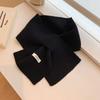 Sciarpa a triangolo in lana merino australiana lavorata a maglia per donna - Versatile, Calda, Sciarpa casual