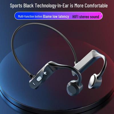 KS69 Sports Bone Conduction Bluetooth Ear-Hook Headphones with 3D Stereo Sound Effects