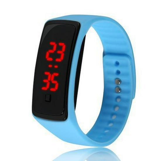 Multifunctional LED Kids' Sunglasses & Watch: Trendy Student Bracelet