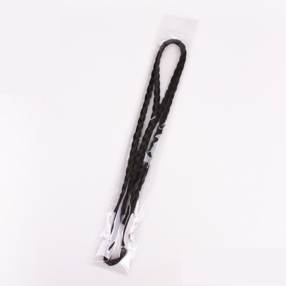 Twist Elastic Hair Headband Double Braided Headwear Plaited Headband Synthetic Braided Headbands