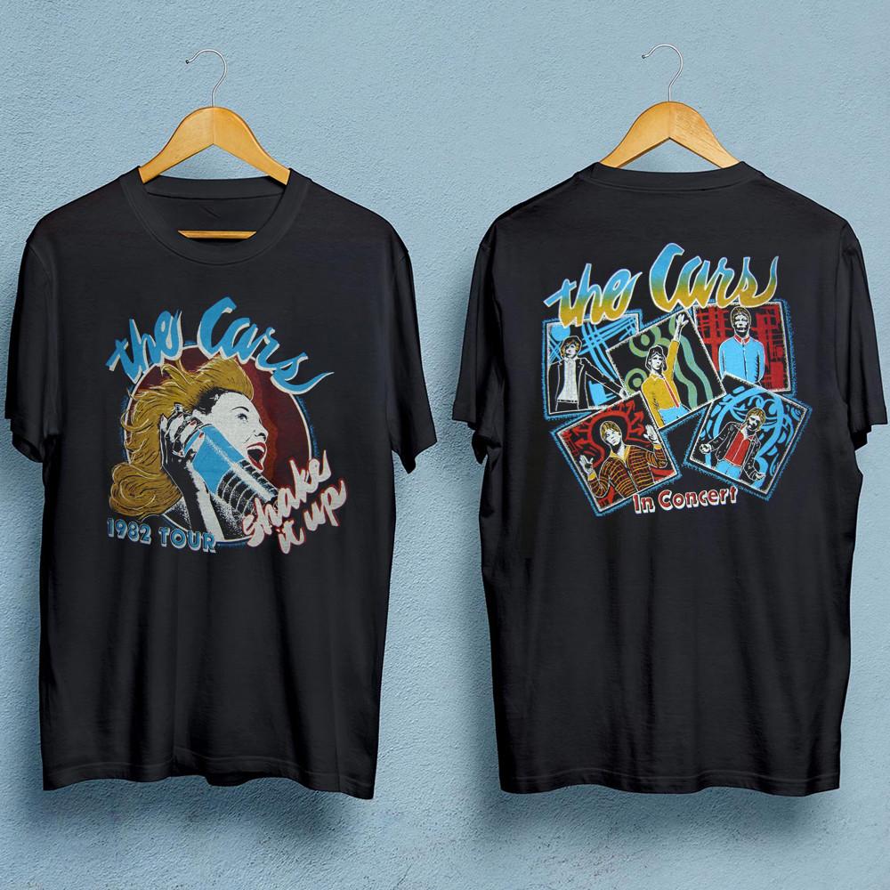 The Cars band Tour Men T-shirt Black Unisex All Sizes S to 5Xl XA1180 Unisex T-Shirt XL