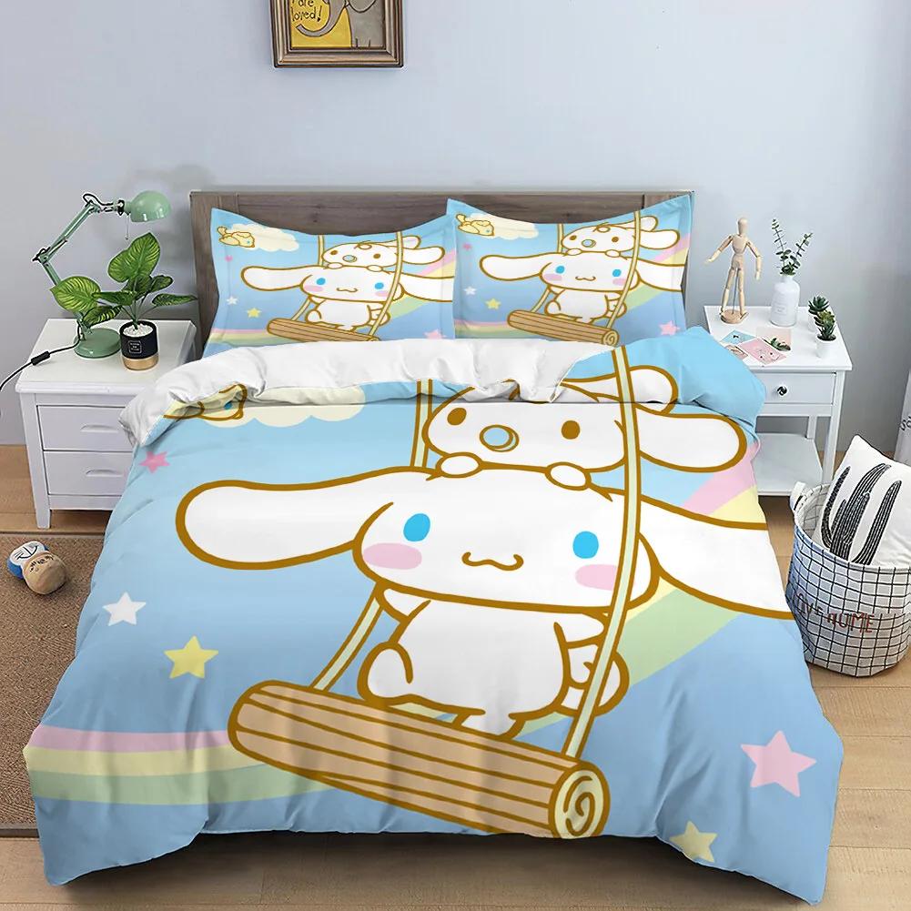 Sanrio Cinnamorolls Animation Derivatives Bedding Sets Australia /Europe/USA Full Queen King Size Quilt Duvet Cover