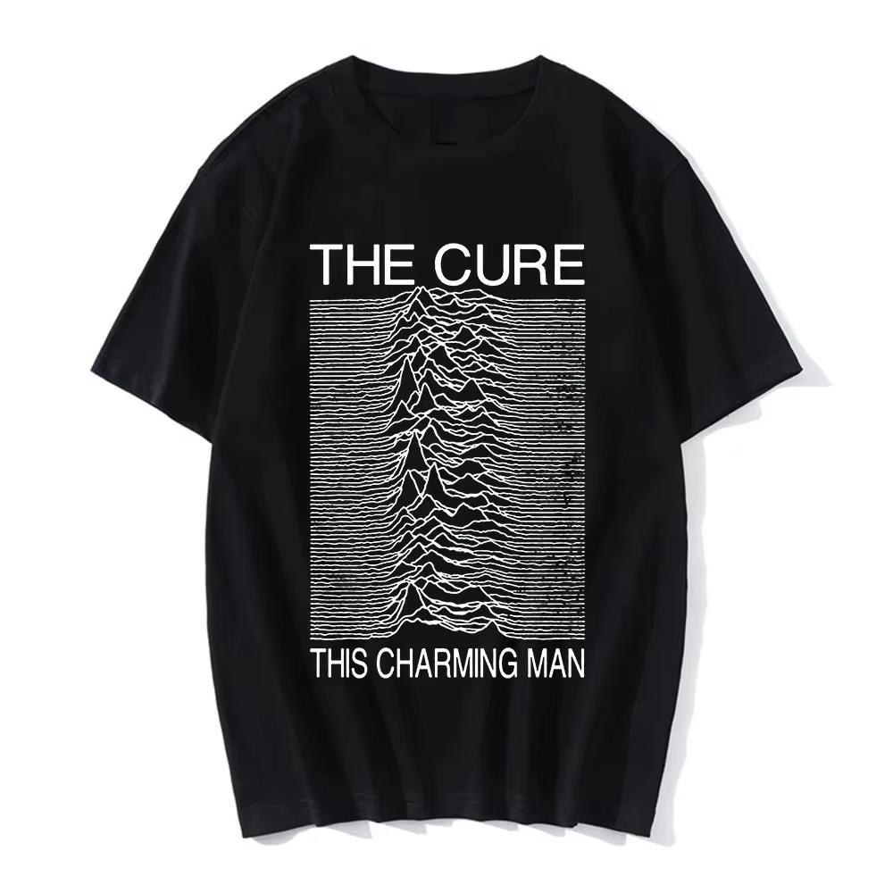 The Cure 2026 Uk And Ireland Summer Tour Schedule Maglietta A Maniche Corte Per Unisex E Unisex The Cure Uk Maglietta