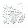 Christmas Bells Embossing Cutting Dies Wheat Die Cuts for Birthday Card Making