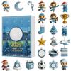 2D Adventní kalendář obsahuje 24 adventních kalendářů, odpočítávací kalendář a překvapivé sběratelské předměty.