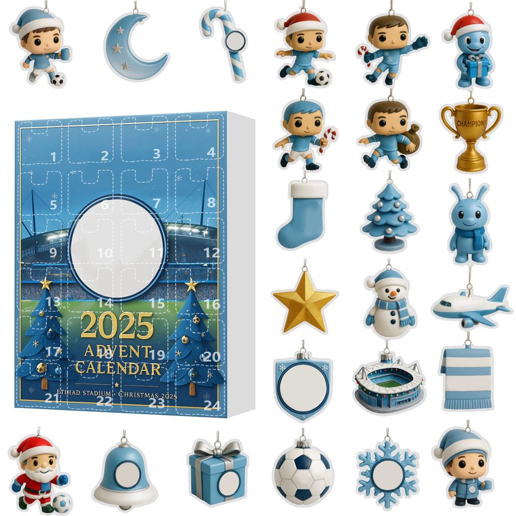 2D Adventní kalendář obsahuje 24 adventních kalendářů, odpočítávací kalendář a překvapivé sběratelské předměty.