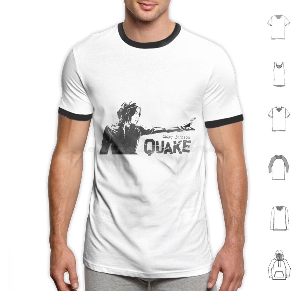 Quake T Shirt Big Size 100 Cotton Agents Of Shield Shield Aos Fitzsimmons Daisy Johnson S H I E L D Simmons Leo Fitz Coulson