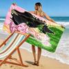Wicked Print Beach Towel, Large Soft Quick Dry Towel for Beach Camping Swimming