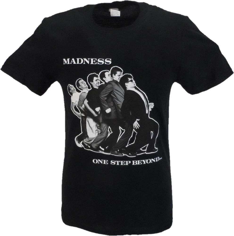 Unisexs Black Official Madness One Step Beyond T Shirt S