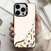 I-Insekten und B-Käfer Handyhülle für iPhone 17, 16, 15, 14, 13, 12, 11 Plus, Pro Max Schwarz Candy Silberbeschichtete Hülle