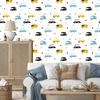 Colorful cars wallpaper for living room and bedroom 50x1000