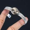 Easter Deal 925 Silver Turritella Agate Gemstone Anniversary Daughter New Bangle