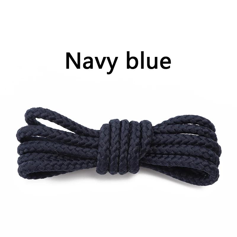 Nieuwe Ronde Schoenveters Outdoor Wandelschoen Hoge Schoenveters Casual Sneakers Sportschoenen Leer Schoenen Laarzen Kinderen Schoenveter Accessoires 120cm black