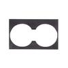 For 2023 Tesla Model 3 Real Carbon Fiber Car Interior Accessories Central Control Cup Holder Decorative Panel Cover