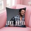 l-Luke Bryan Singer Cushion Cover Comfortable Reversible Pillow Cover Ideal for Car Sofa Bedroom & Beyond