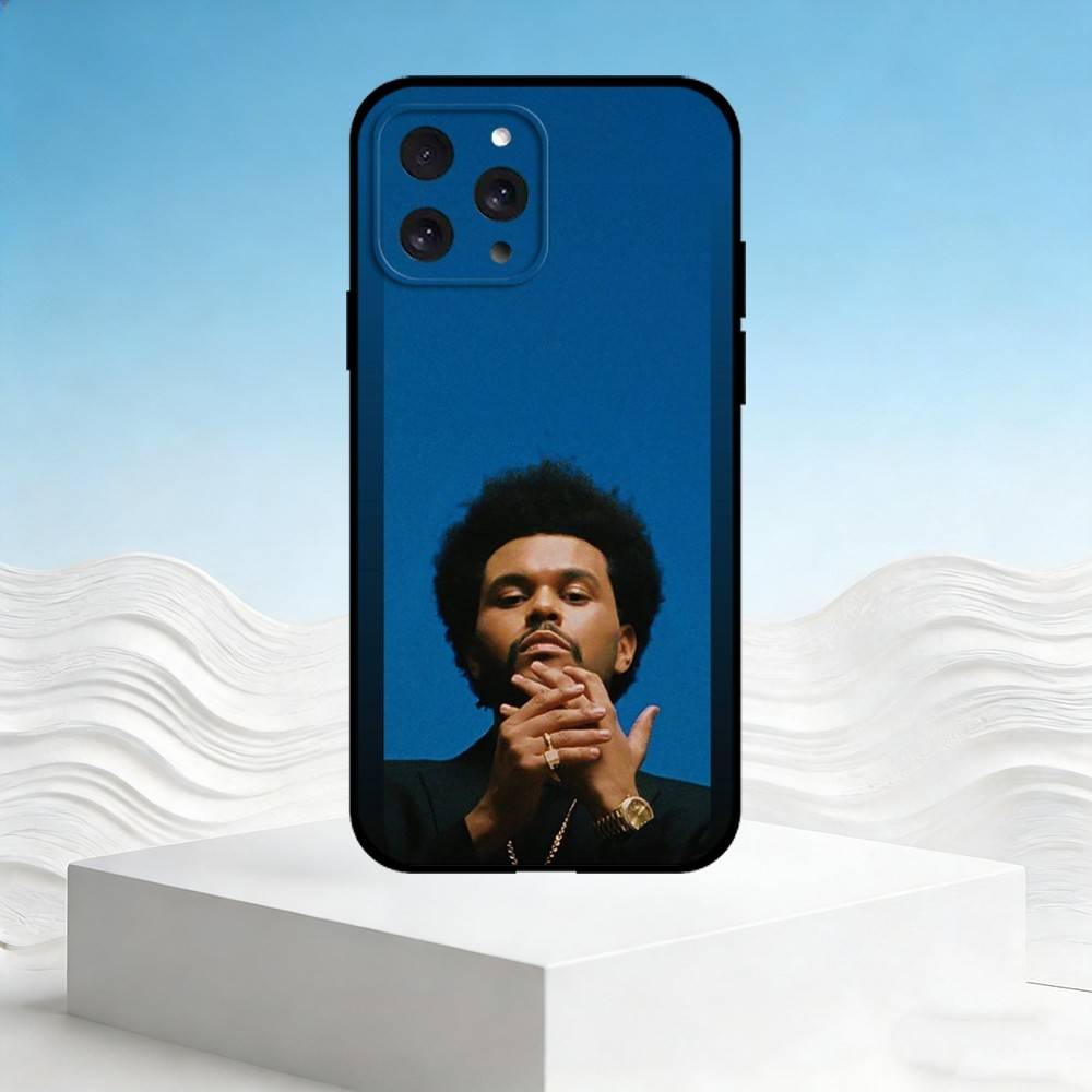 

T-The Weeknd Phone Case For iPhone 17,16,15,14,13,12,11 Plus,Pro Max,SE4Soft Silicone Black Cover iPhone13PRO