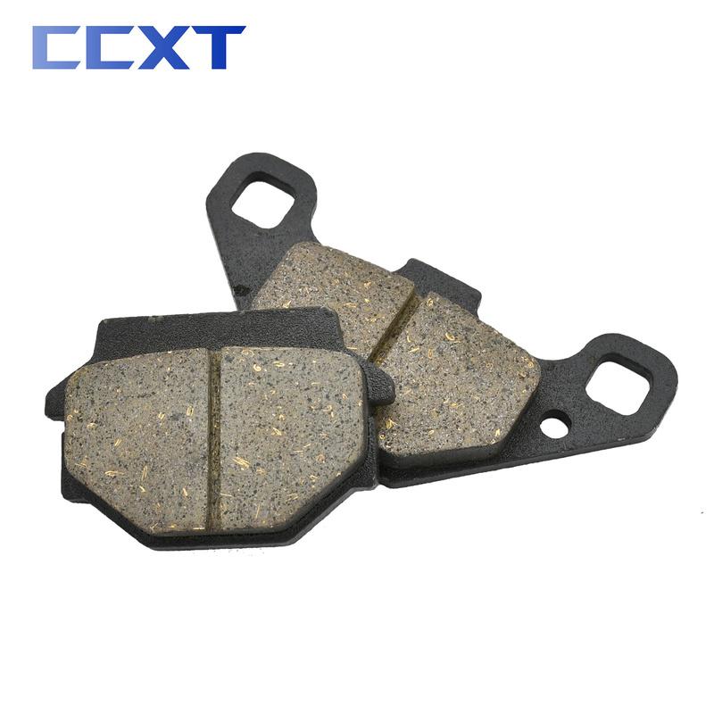 Motorcycle Rear Brake Pads For KAWASAKI KSR KMX125 KX125 KX250 KMX200 KLE250 ZZR250 ZXR250 ZR250 KLX250 ZR400 GPZ500 KLX500