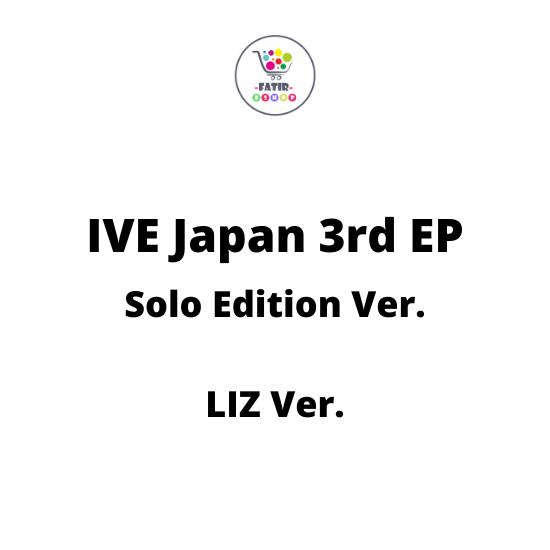 Solo Edition Ver IVE Japan 3rd EP