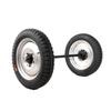 26-Inch Heavy-Duty Inflatable Tires for Two-Wheel Construction Site Wheelbarrow and Trailer Undercarriage