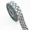 1Yard Rhinestone Ribbons Self Adhesive Diamond Sticker Crystal Tape Bling Crystal Rhinestone Strips for DIY Crafts Decorations